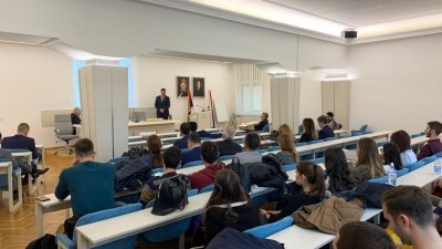 Predsjednik UO UBBIH  održao predavanje na Ekonomskom fakultetu u Beogradu
